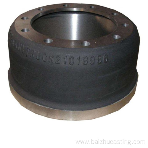 Heavy-duty truck brake system parts brake drum casting